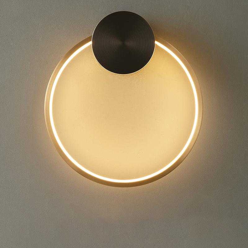 LED Wall Light | Brass & Silicone | Set of 2