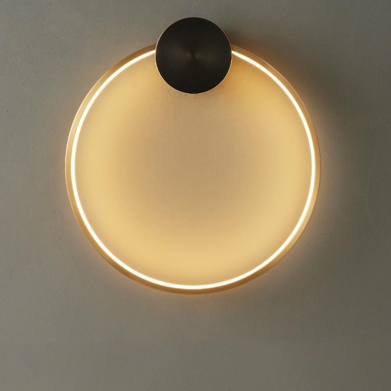 LED Wall Light | Brass & Silicone | Set of 2