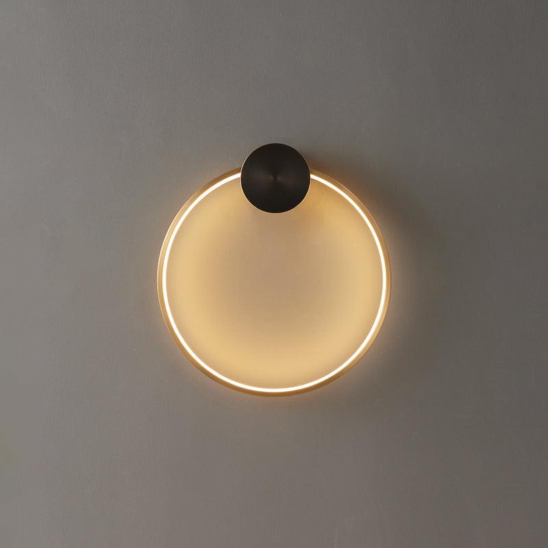 LED Wall Light | Brass & Silicone | Set of 2