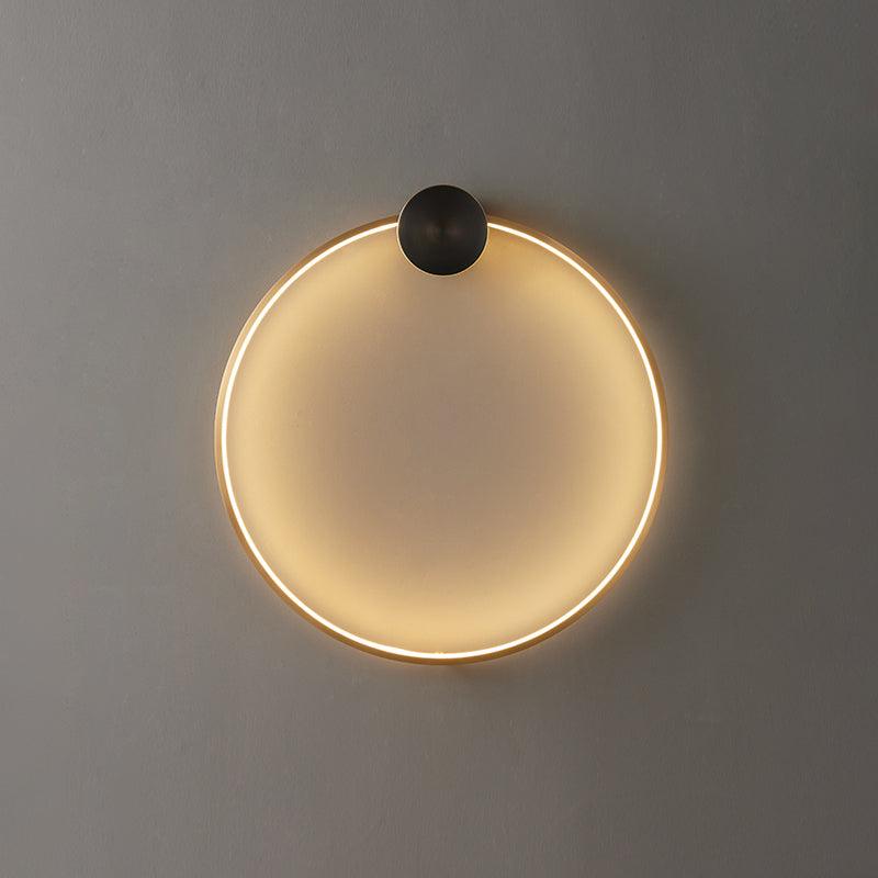 LED Wall Light | Brass & Silicone | Set of 2