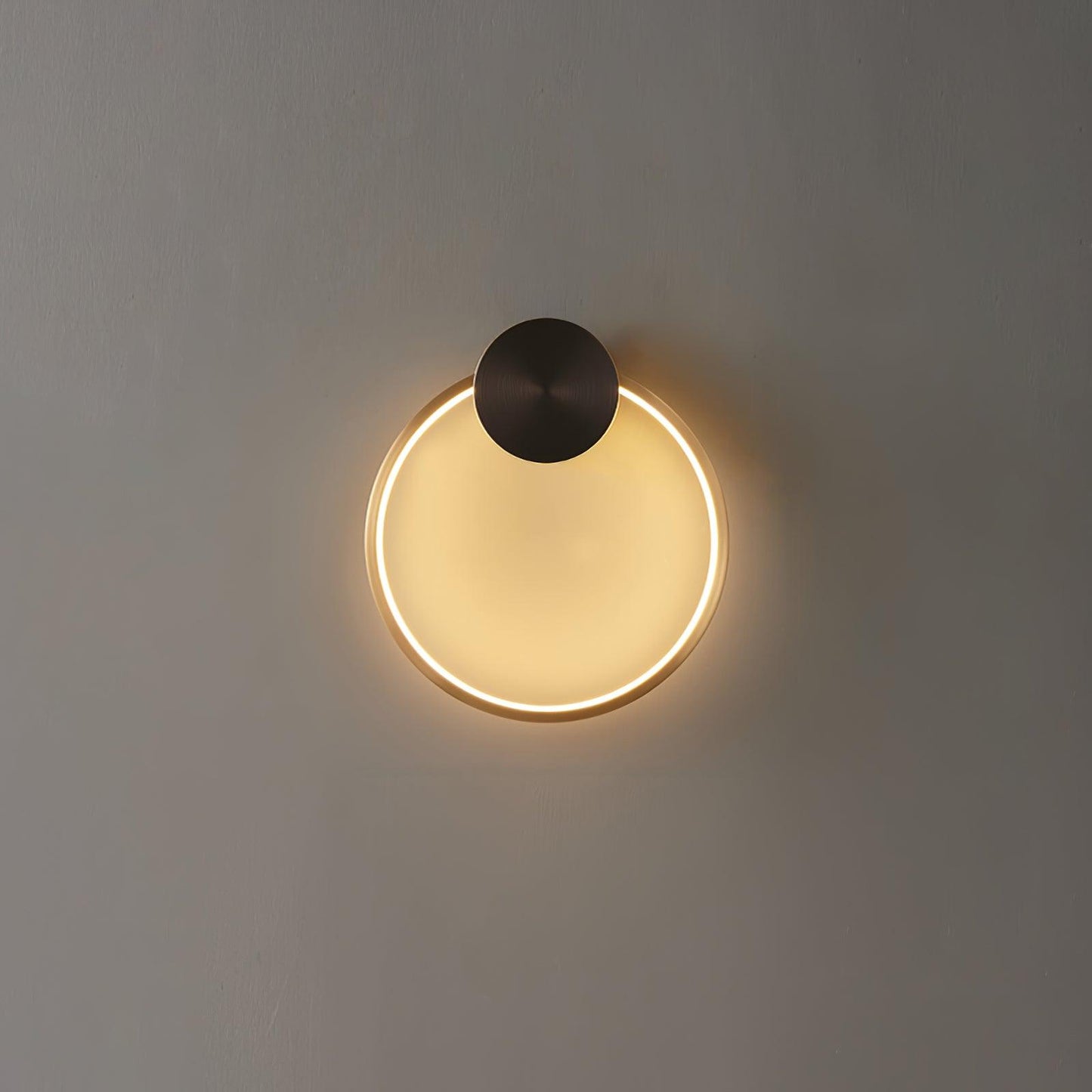 LED Wall Light | Brass & Silicone | Set of 2