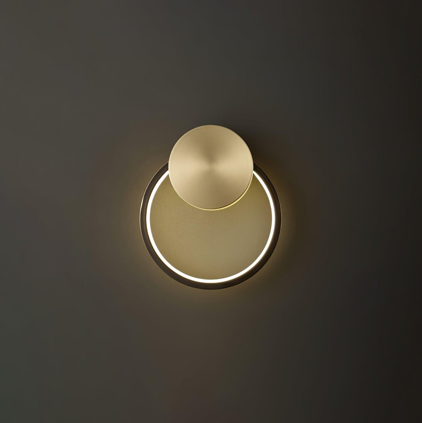 LED Wall Light | Brass & Silicone | Set of 2