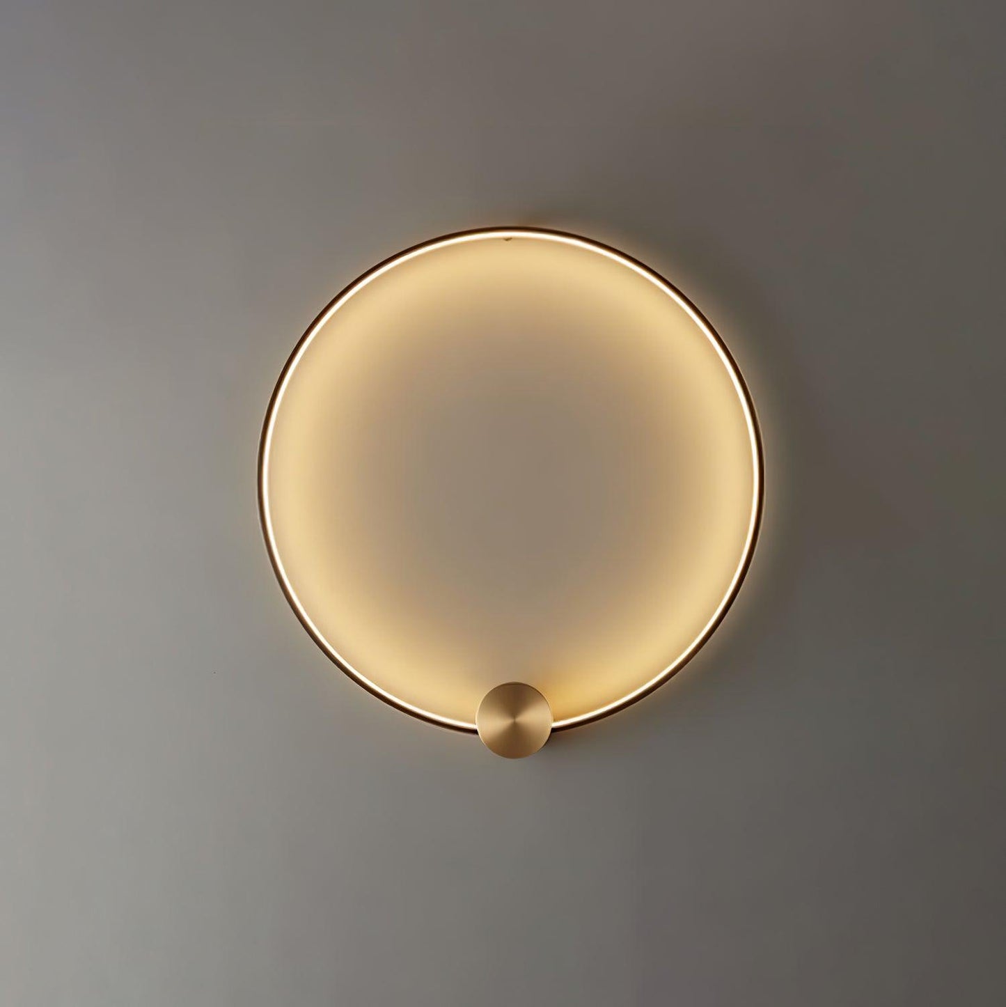 LED Wall Light | Brass & Silicone | Set of 2