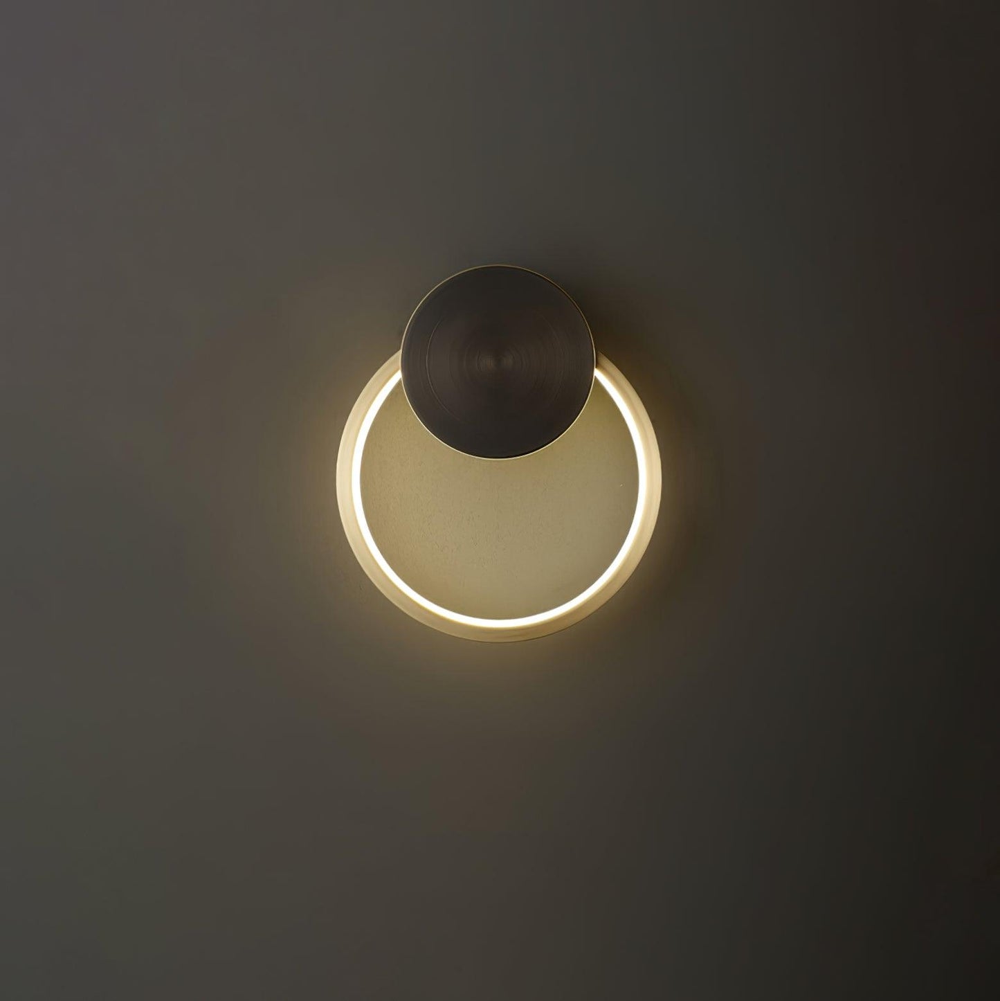 LED Wall Light | Brass & Silicone | Set of 2
