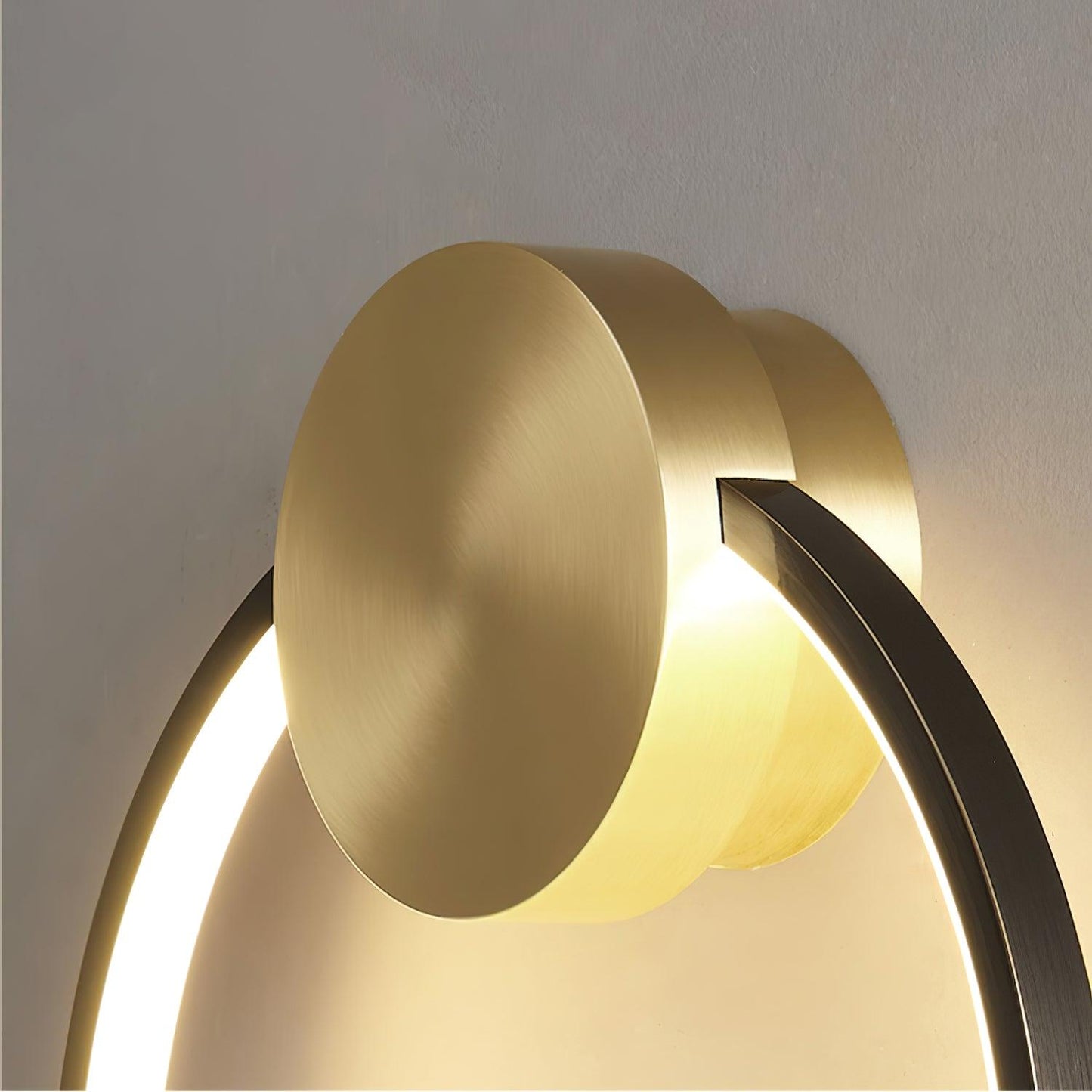 LED Wall Light | Brass & Silicone | Set of 2