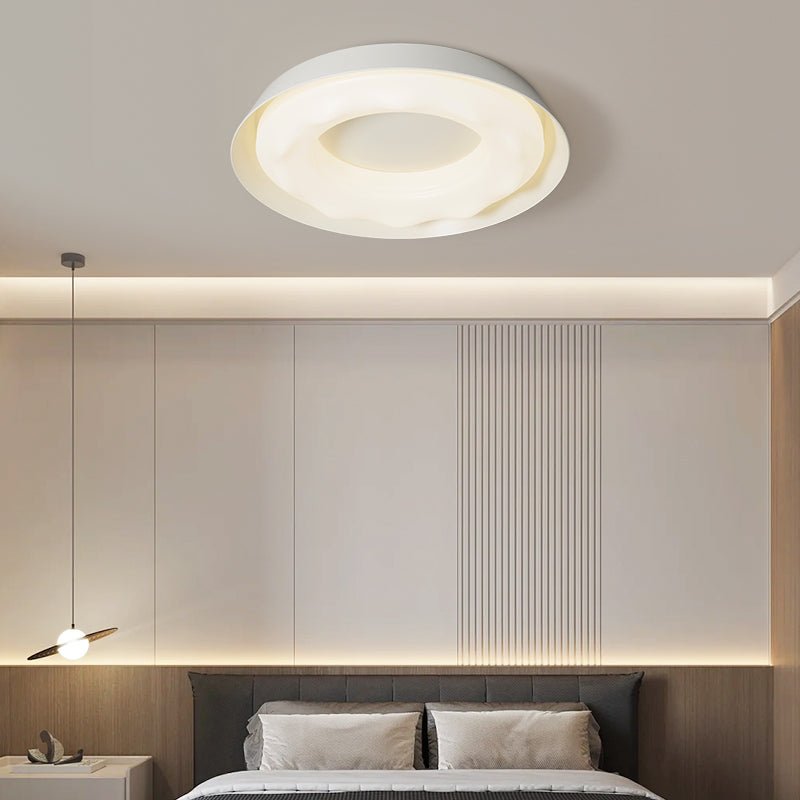 Ripple Aura Ceiling Light | Metal & PE | 46cm Diameter
