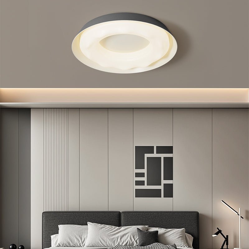 Ripple Aura Ceiling Light | Metal & PE | 46cm Diameter
