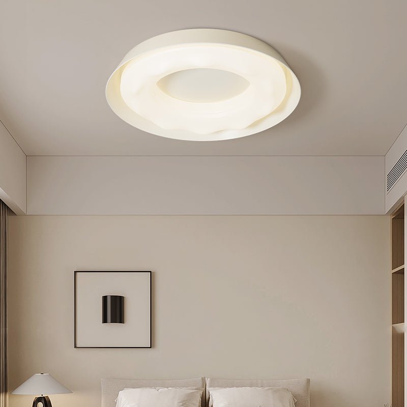 Ripple Aura Ceiling Light | Metal & PE | 46cm Diameter