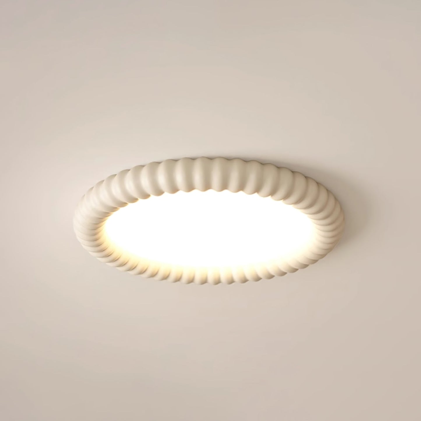 Ripple Halo Ceiling Light | Metal & Acrylic | 50cm Diameter
