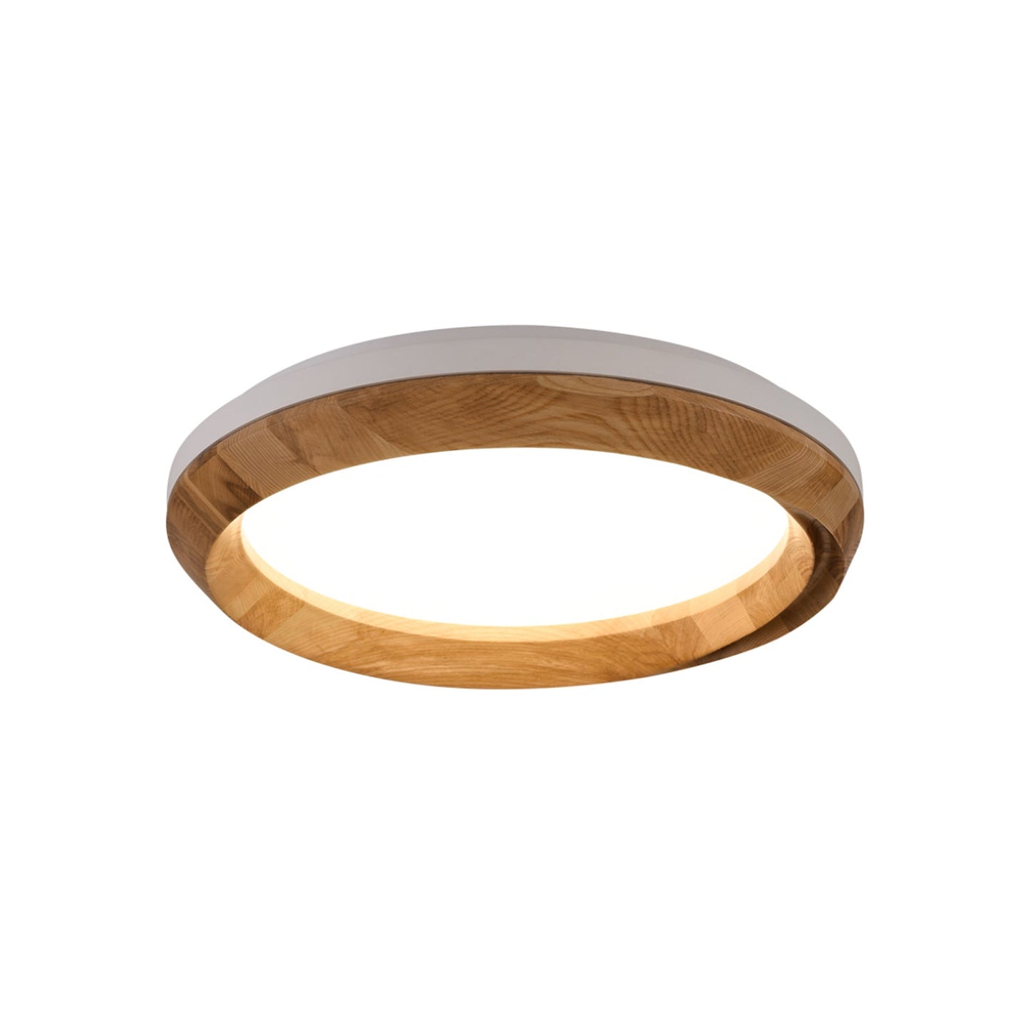 Ripple Wood Ceiling Light | Natural Wood & Acrylic | Multiple Sizes Available