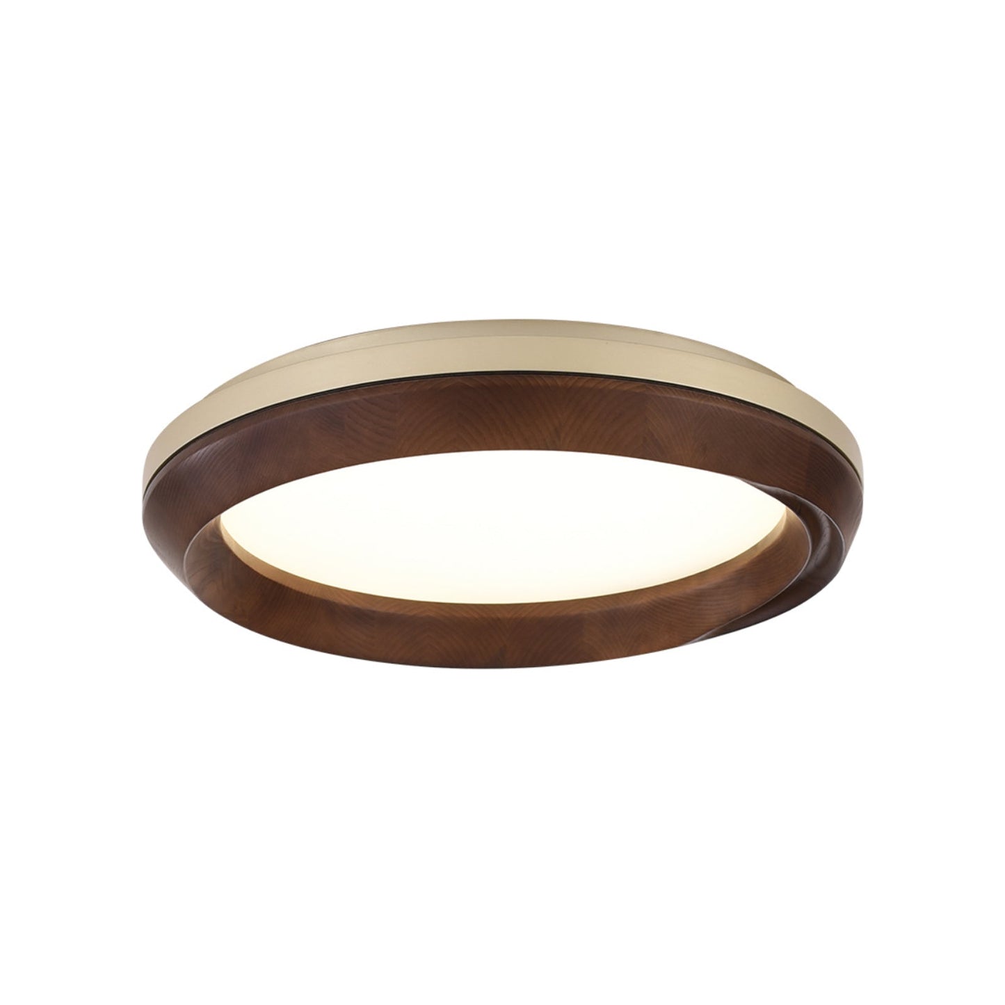 Ripple Wood Ceiling Light | Natural Wood & Acrylic | Multiple Sizes Available