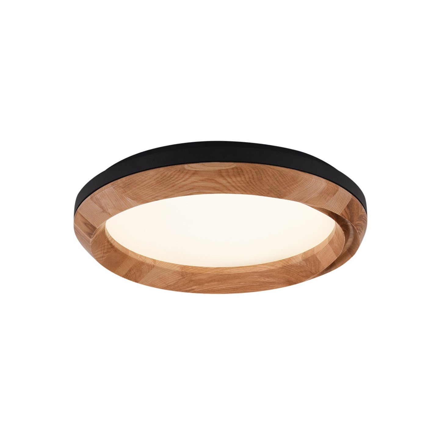 Ripple Wood Ceiling Light | Natural Wood & Acrylic | Multiple Sizes Available