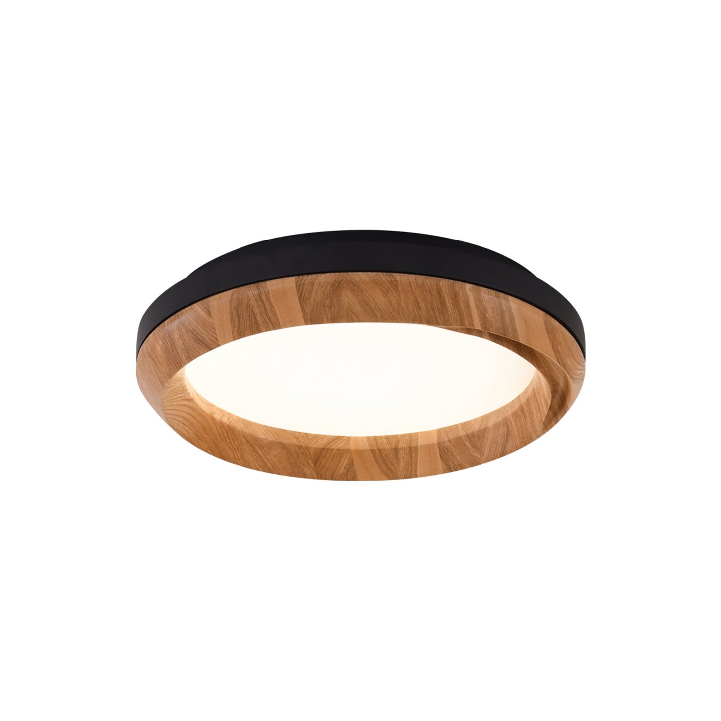 Ripple Wood Ceiling Light | Natural Wood & Acrylic | Multiple Sizes Available