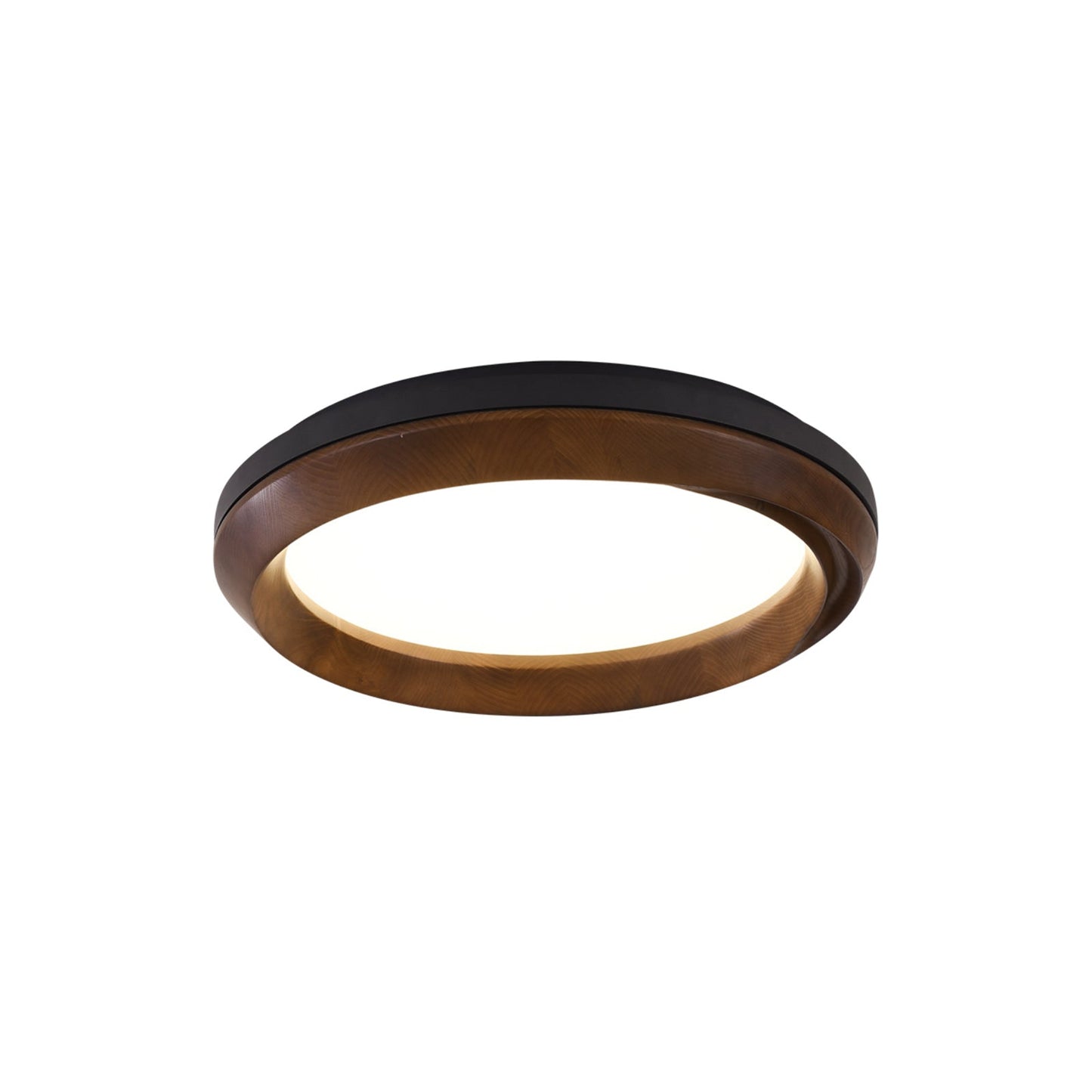 Ripple Wood Ceiling Light | Natural Wood & Acrylic | Multiple Sizes Available