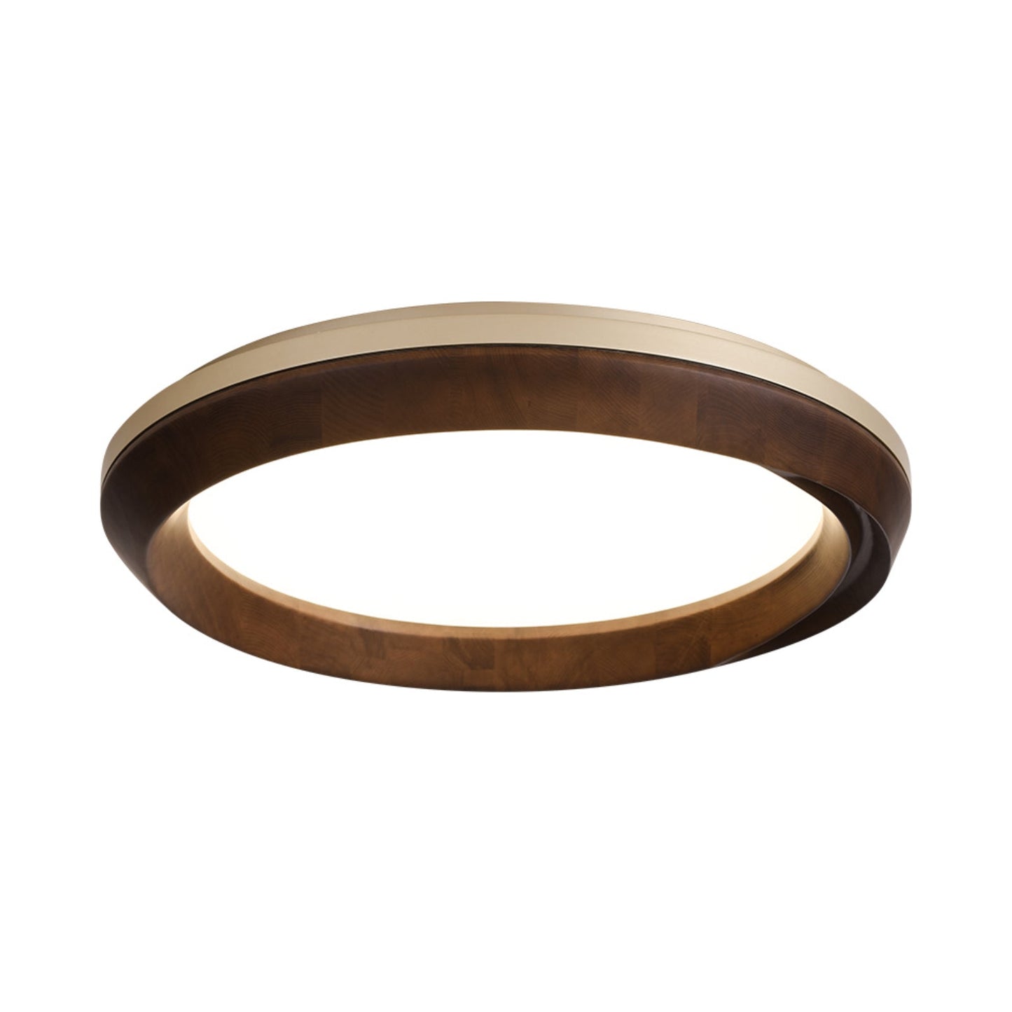Ripple Wood Ceiling Light | Natural Wood & Acrylic | Multiple Sizes Available
