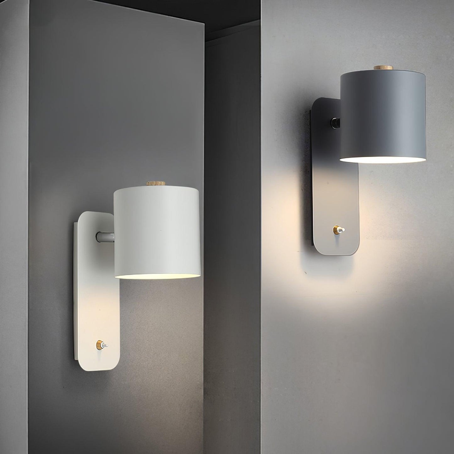 Rotatable Wall Lamp | Metal | Macaron Colors