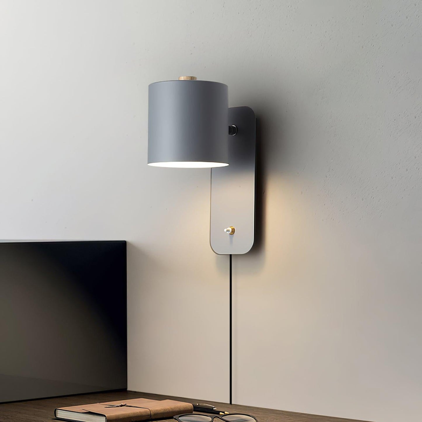 Rotatable Wall Lamp | Metal | Macaron Colors