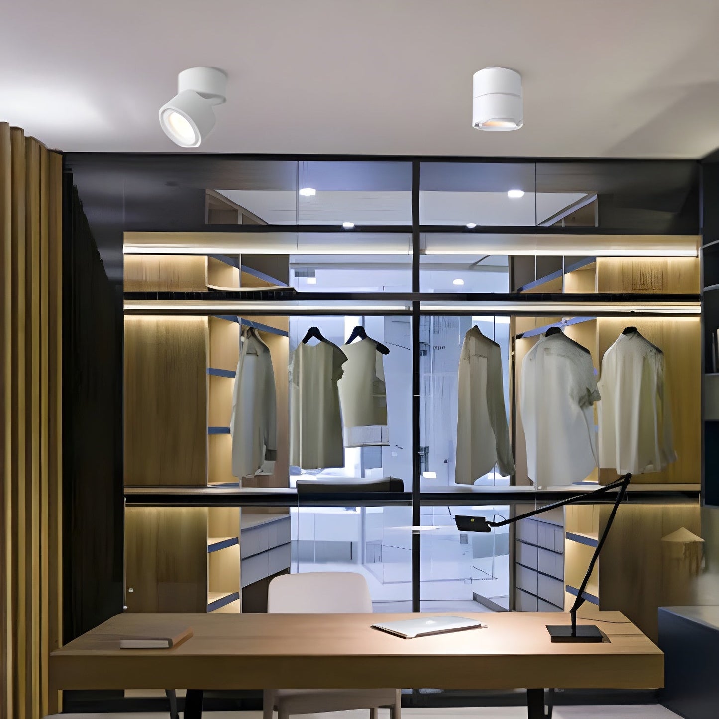 Ceiling Spotlight | Metal & Aluminum | Adjustable LED Light