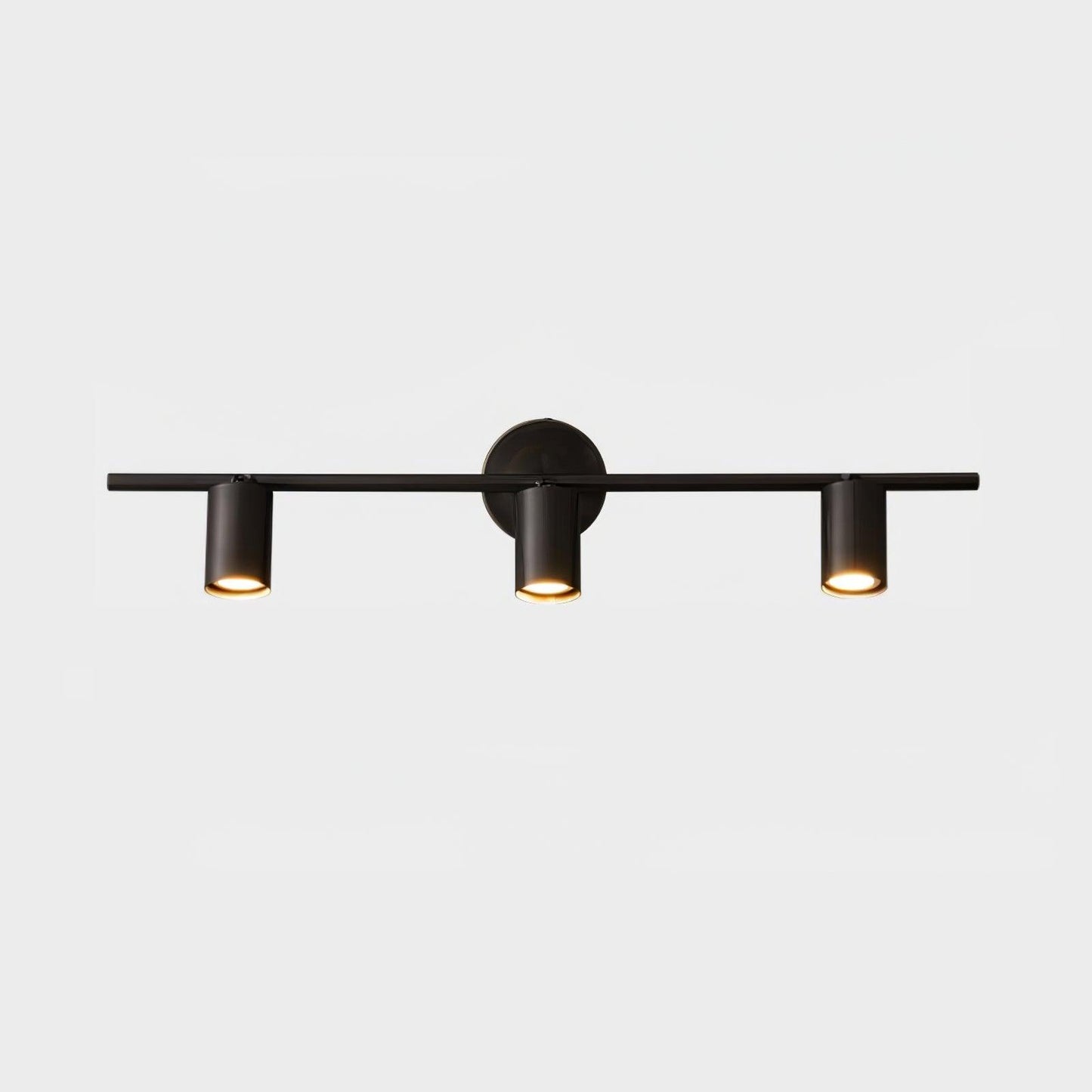 Rotatable Spotlight Wall Light | Brass & Acrylic | 2, 3, or 4 Light Heads