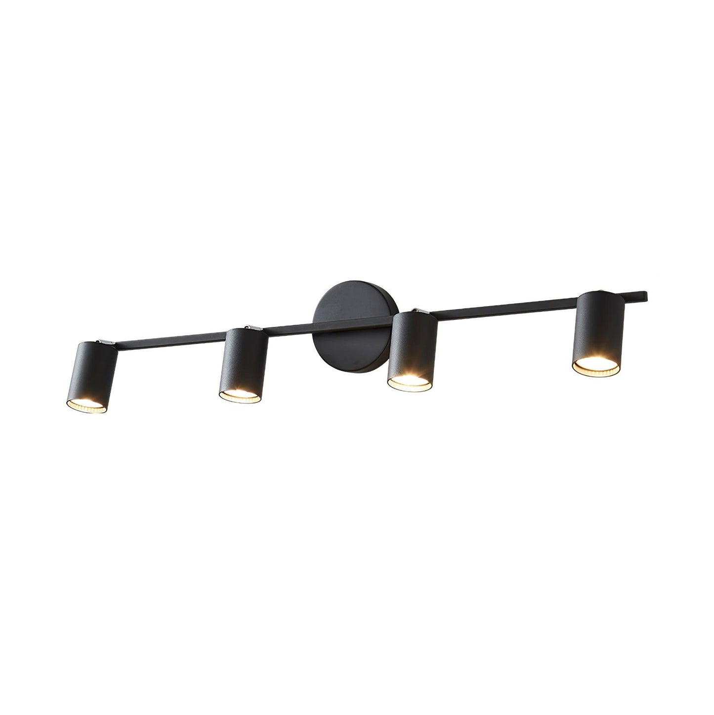Rotatable Spotlight Wall Light | Brass & Acrylic | 2, 3, or 4 Light Heads