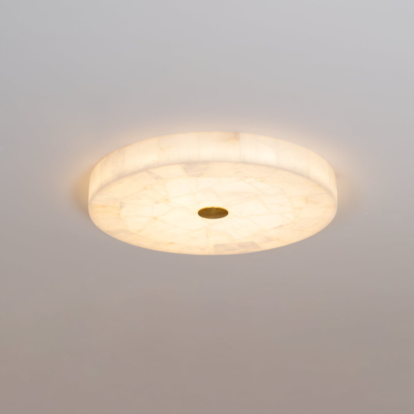 Alabaster Ceiling Lamp | Genuine Alabaster | Multiple Sizes Available