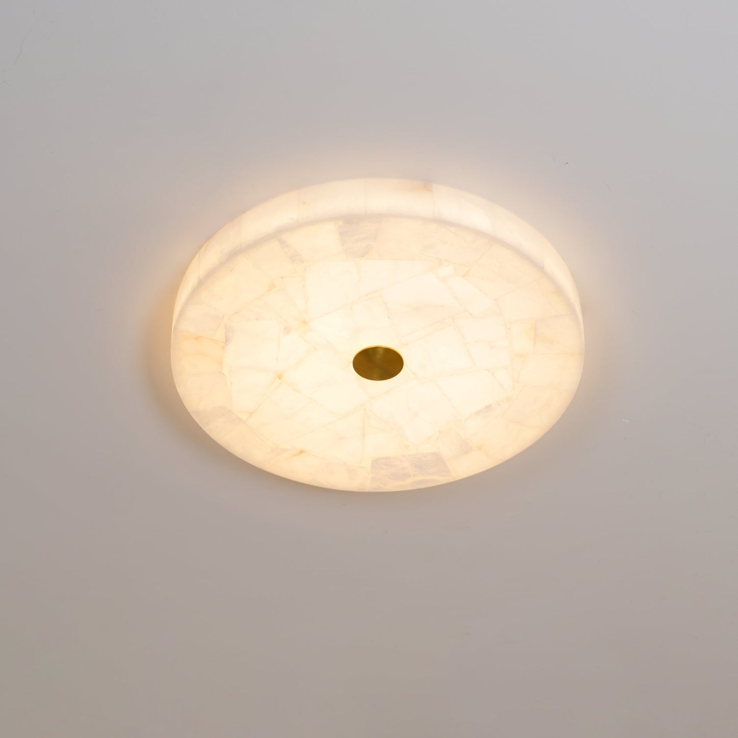 Alabaster Ceiling Lamp | Genuine Alabaster | Multiple Sizes Available