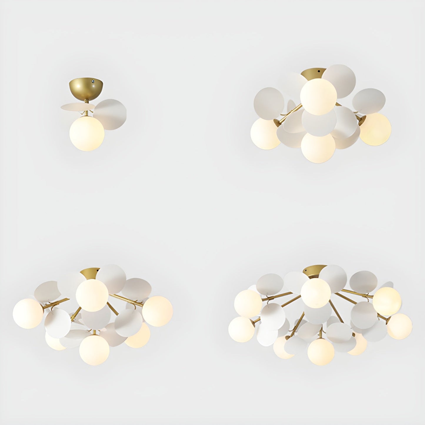Macaron Ceiling Lamp | Metal & Glass | Colorful Options