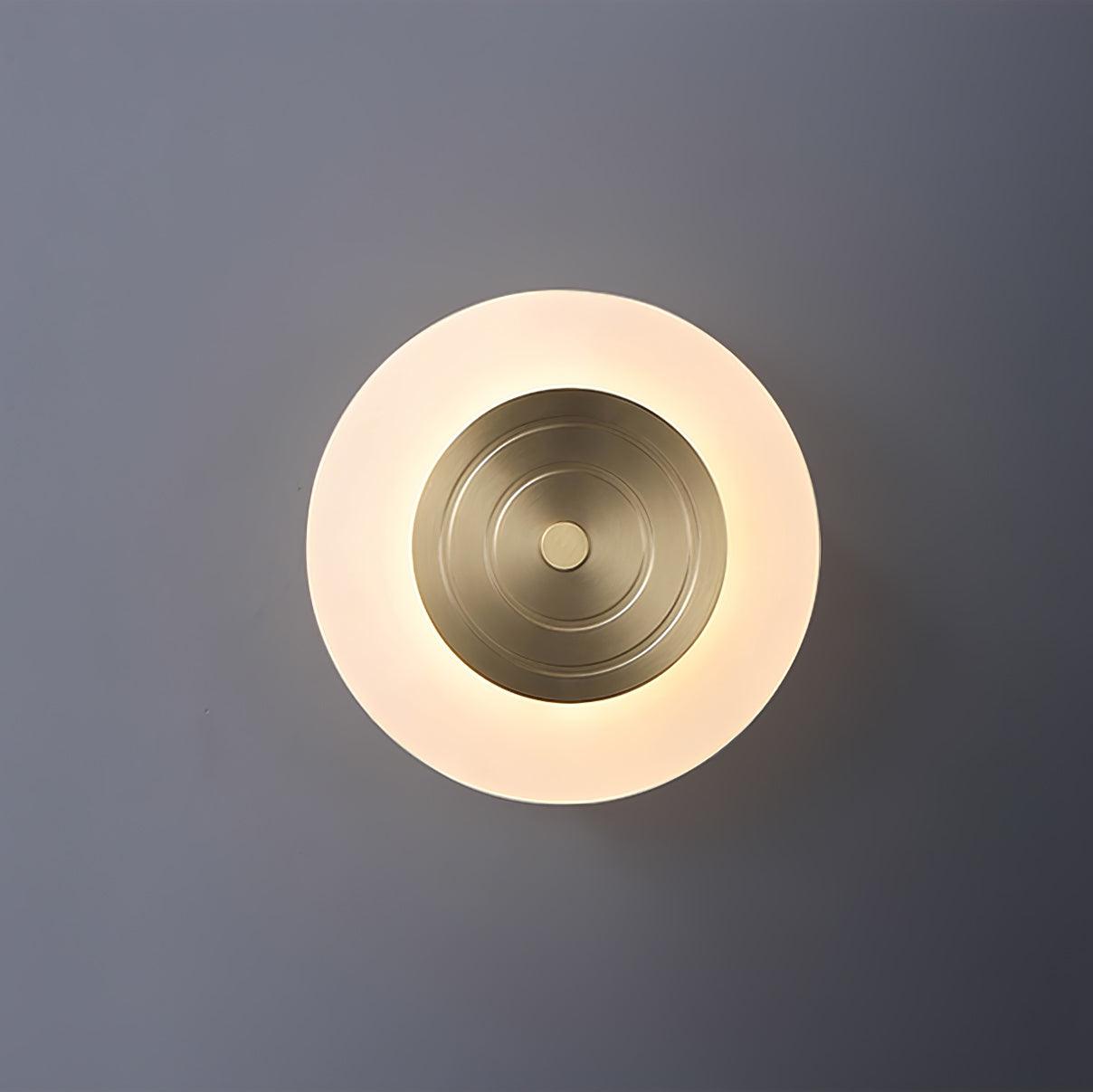 Moon Wall Lamp | Polished Brass & Acrylic | Set of 2