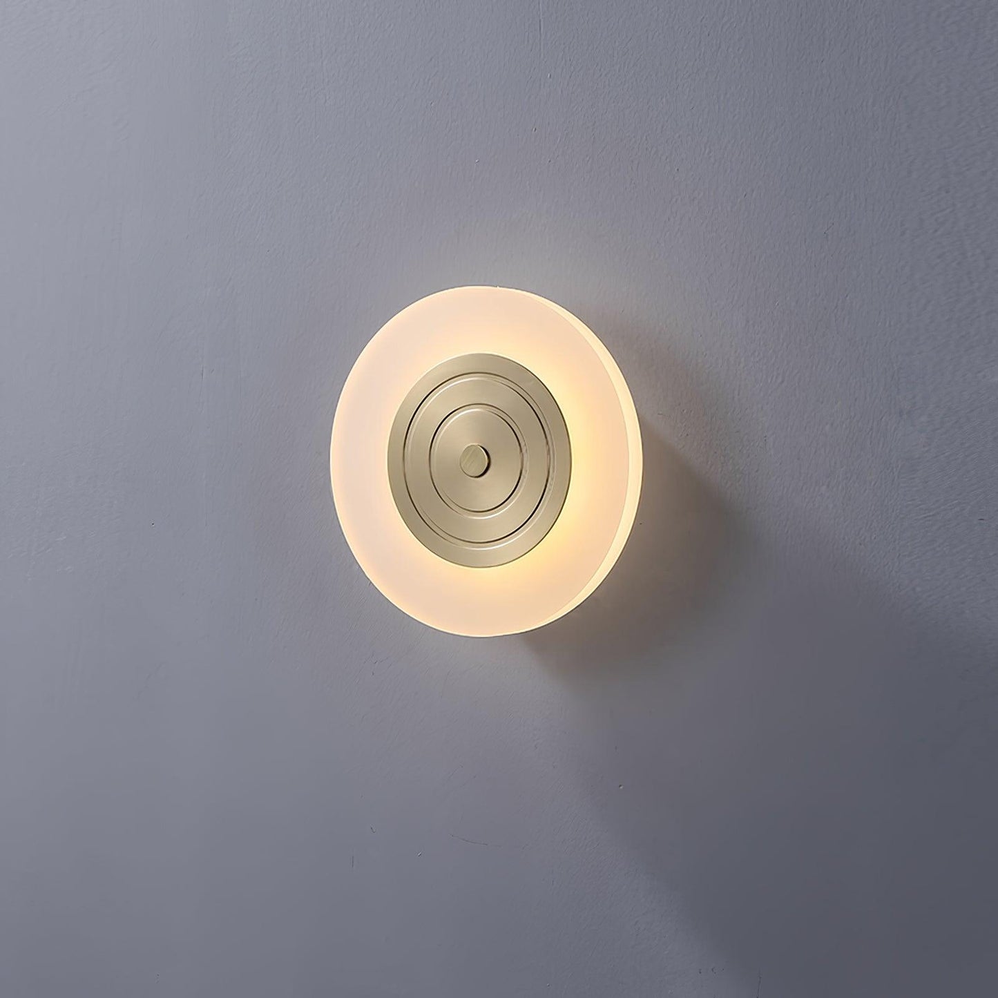Moon Wall Lamp | Polished Brass & Acrylic | Set of 2