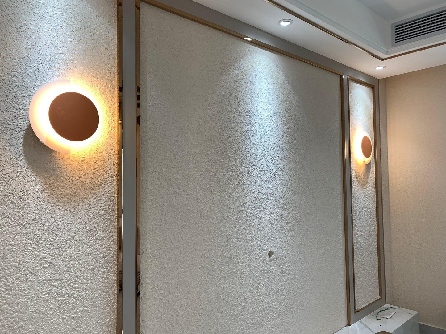 Abstract Art Wall Sconce | Integrated LED | Set of 2