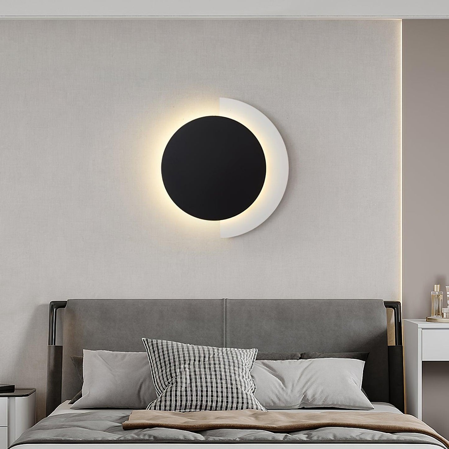 Abstract Art Wall Sconce | Integrated LED | Set of 2