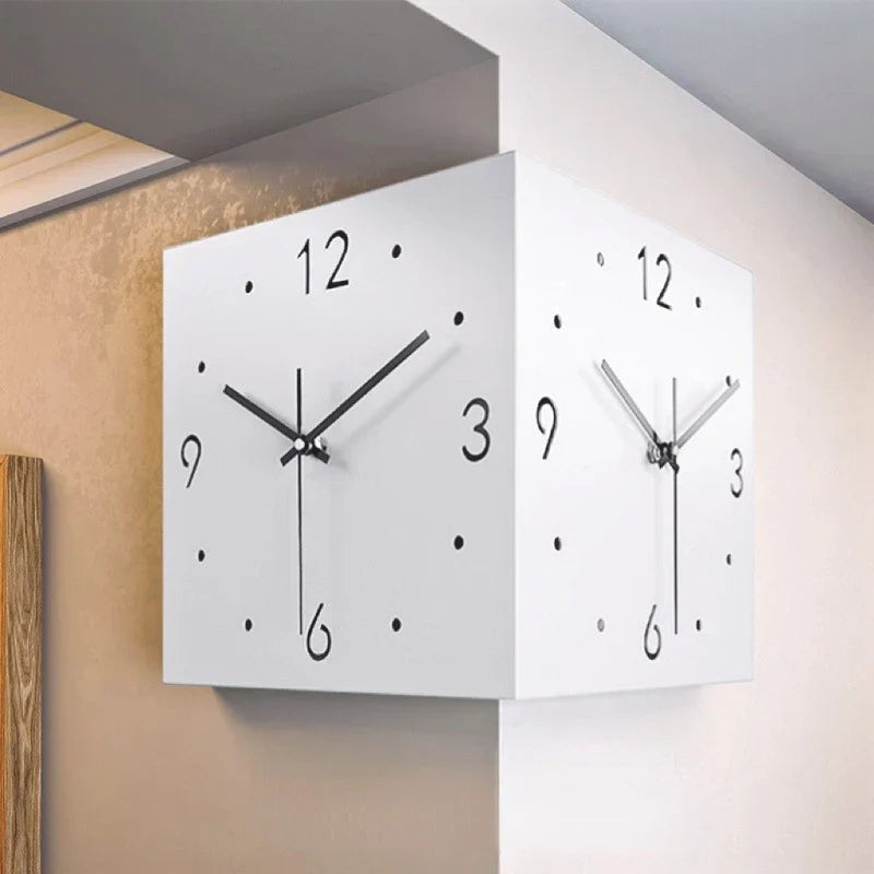 CarréÉlite | Horloge Murale Carrée | Silencieuse