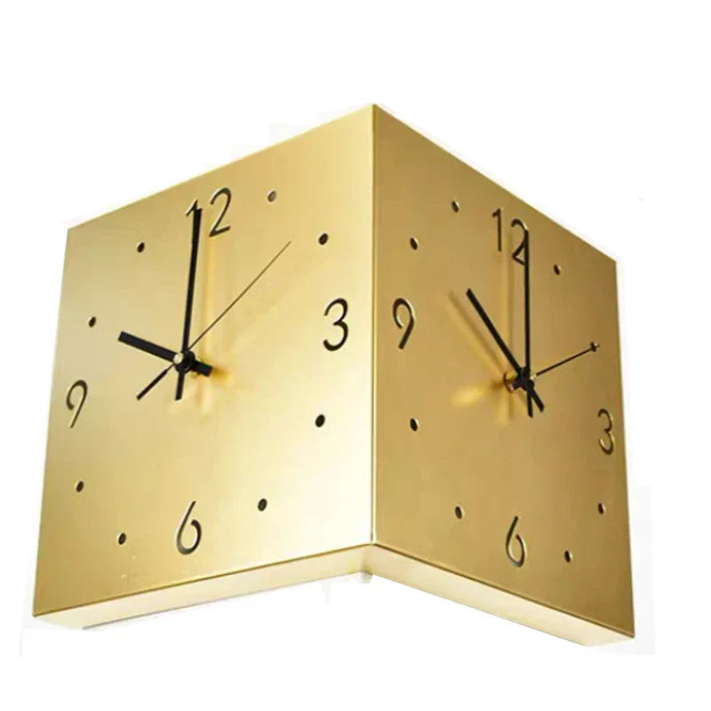 CarréÉlite | Horloge Murale Carrée | Silencieuse