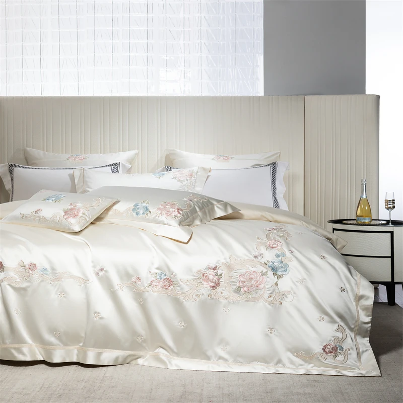 Snowdrop Duvet Cover & Bedspread Set (Egyptian Cotton)