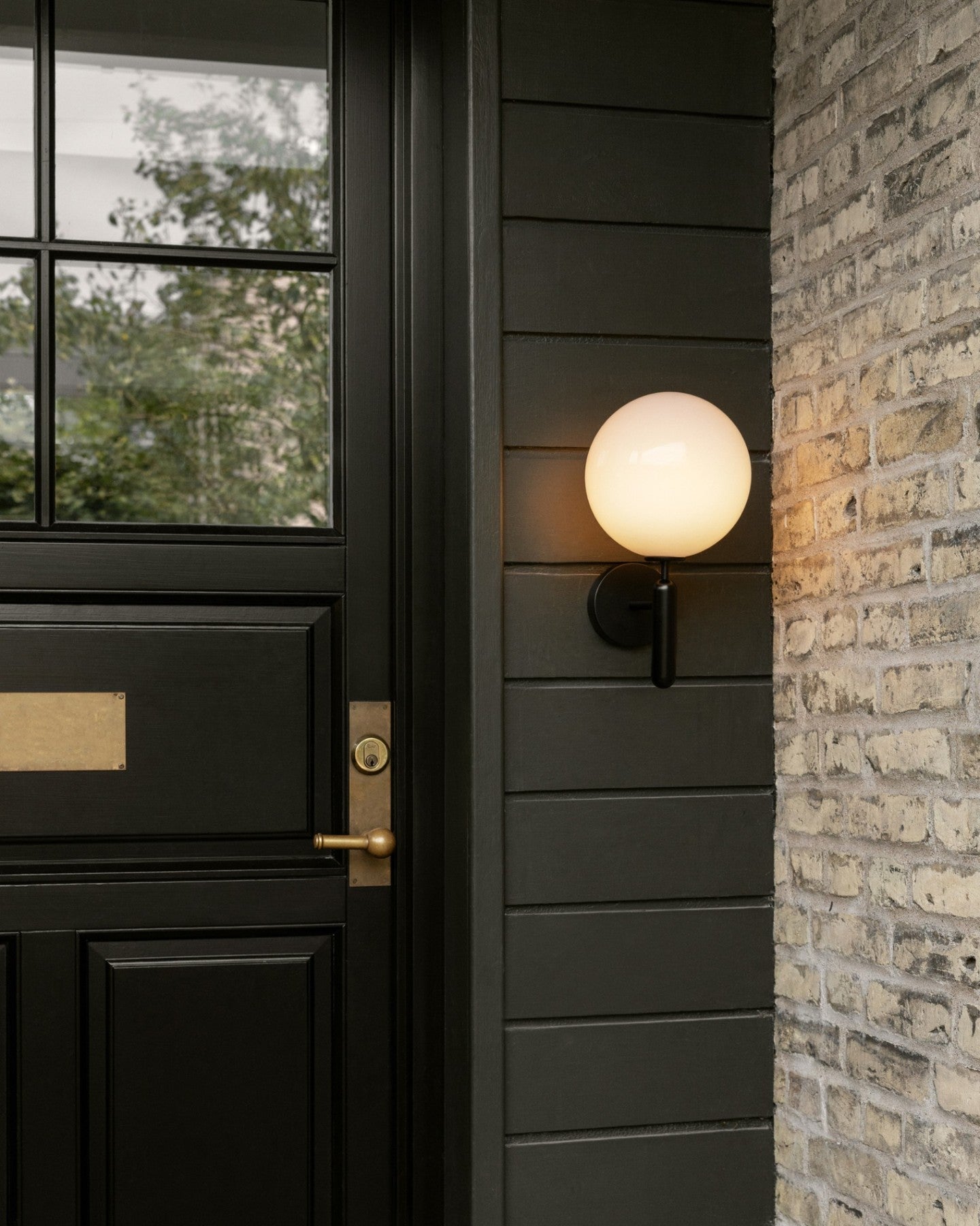 Scandiluxe Wall Light Set | Mouth-Blown Glass & Brass | Gold & Clear | 2-Piece Set