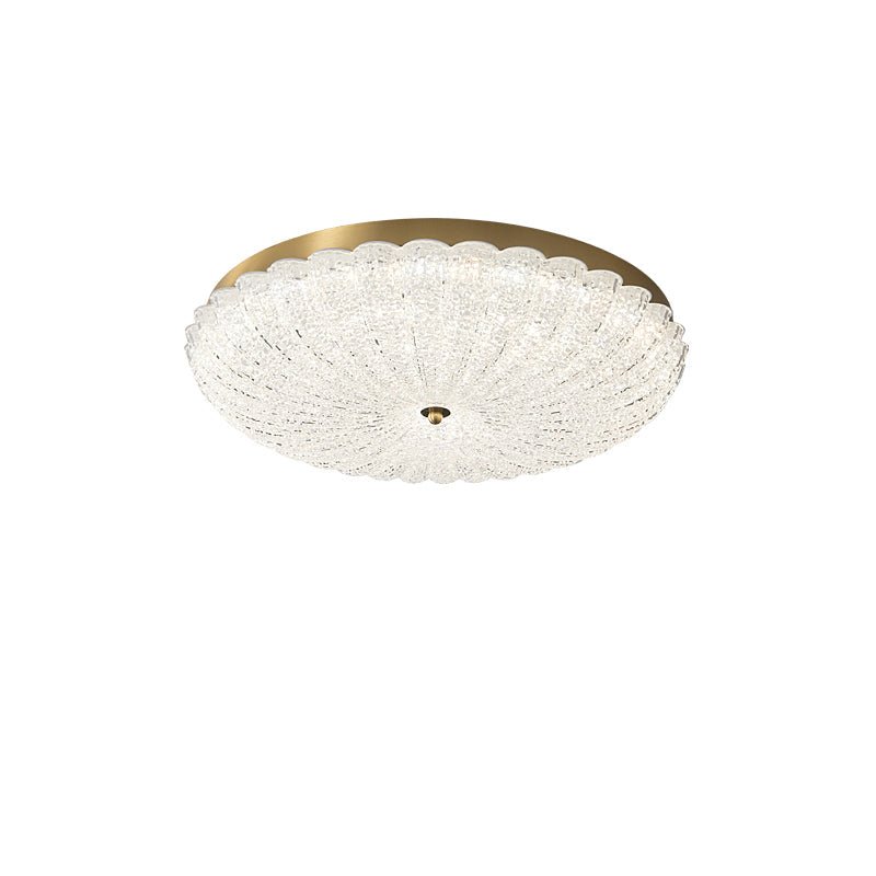 Seraphim Ceiling Lamp | Copper Frame with Glass Accents | 30cm, 40cm, 50cm Sizes