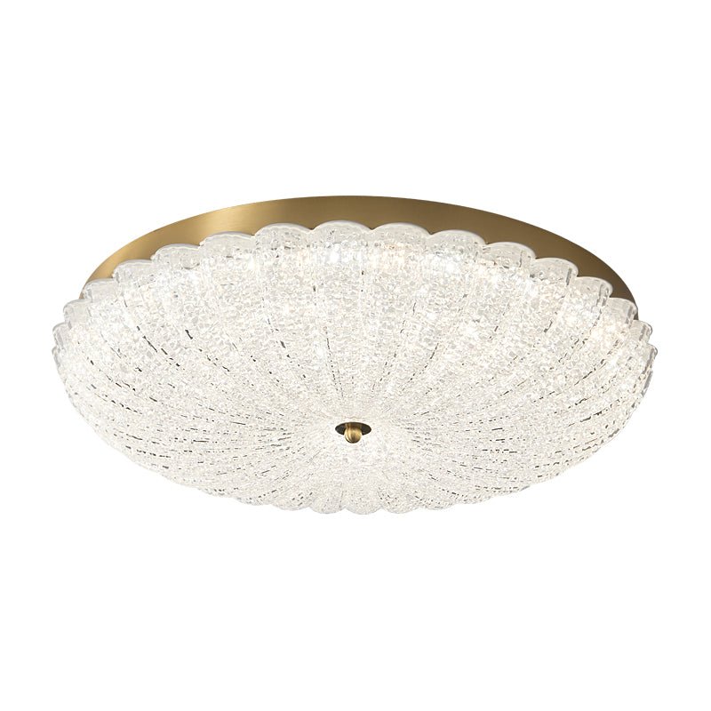 Seraphim Ceiling Lamp | Copper Frame with Glass Accents | 30cm, 40cm, 50cm Sizes
