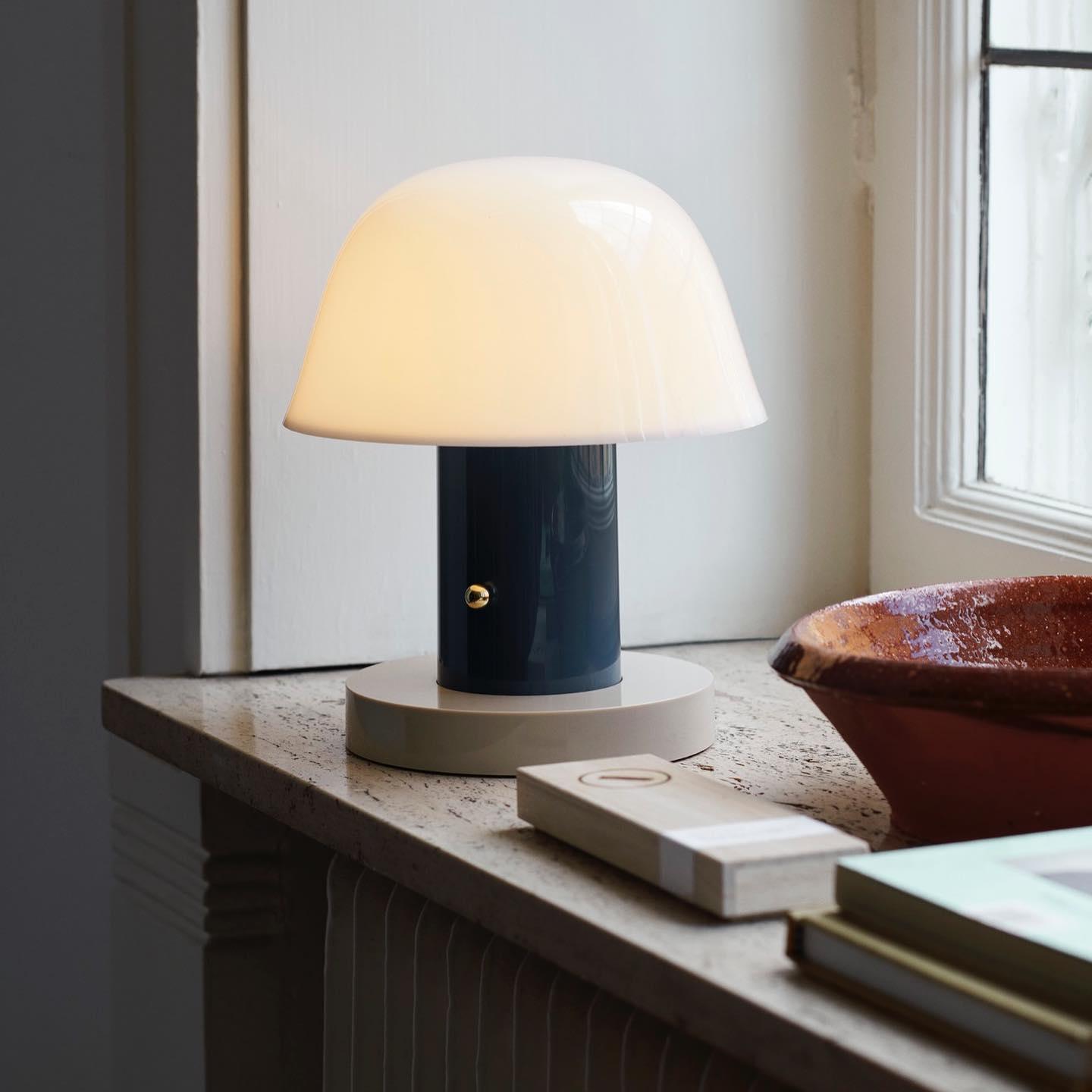 Mushroom Lamp | Cordless | White