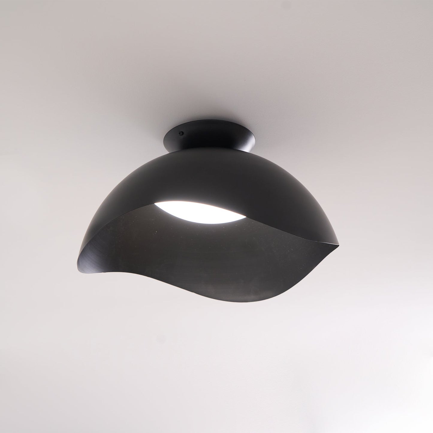 Serene Wave Ceiling Light | Metal & Acrylic | 40cm or 50cm Diameter