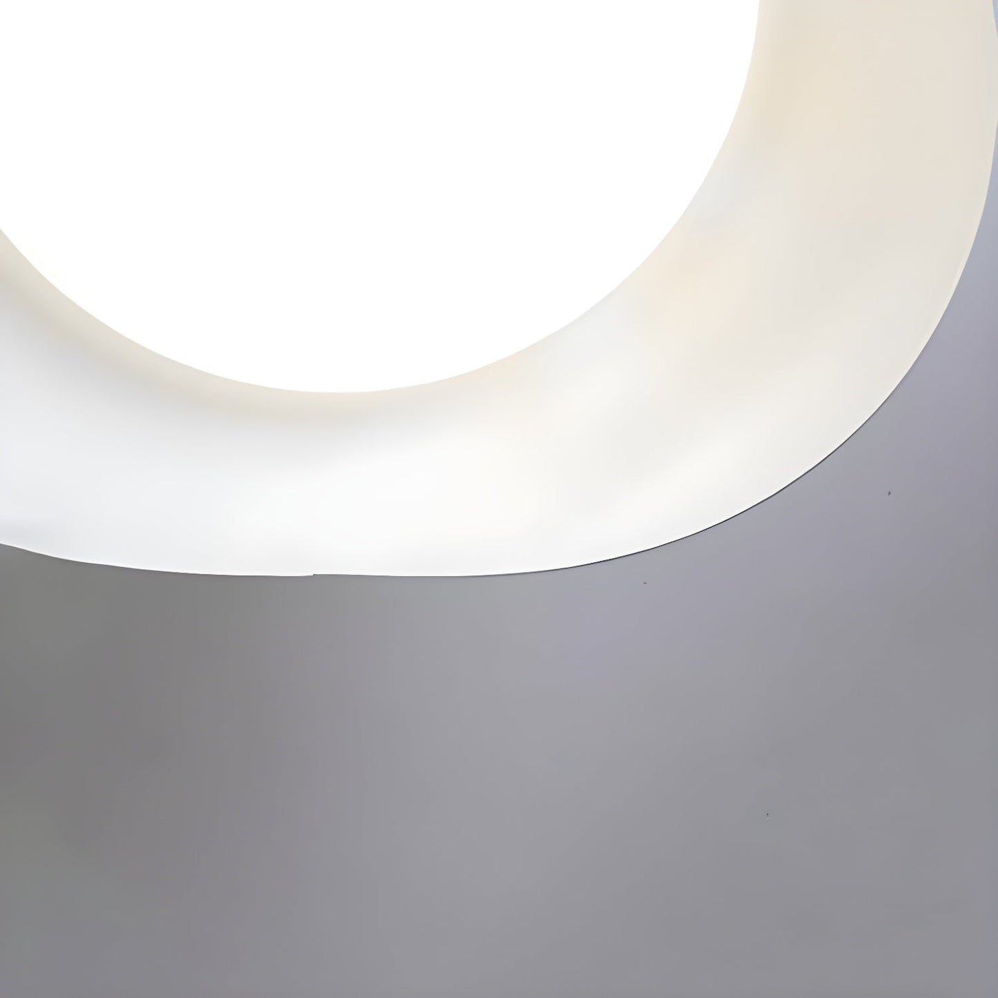 Serene Wave Ceiling Light | Metal & Acrylic | 40cm or 50cm Diameter