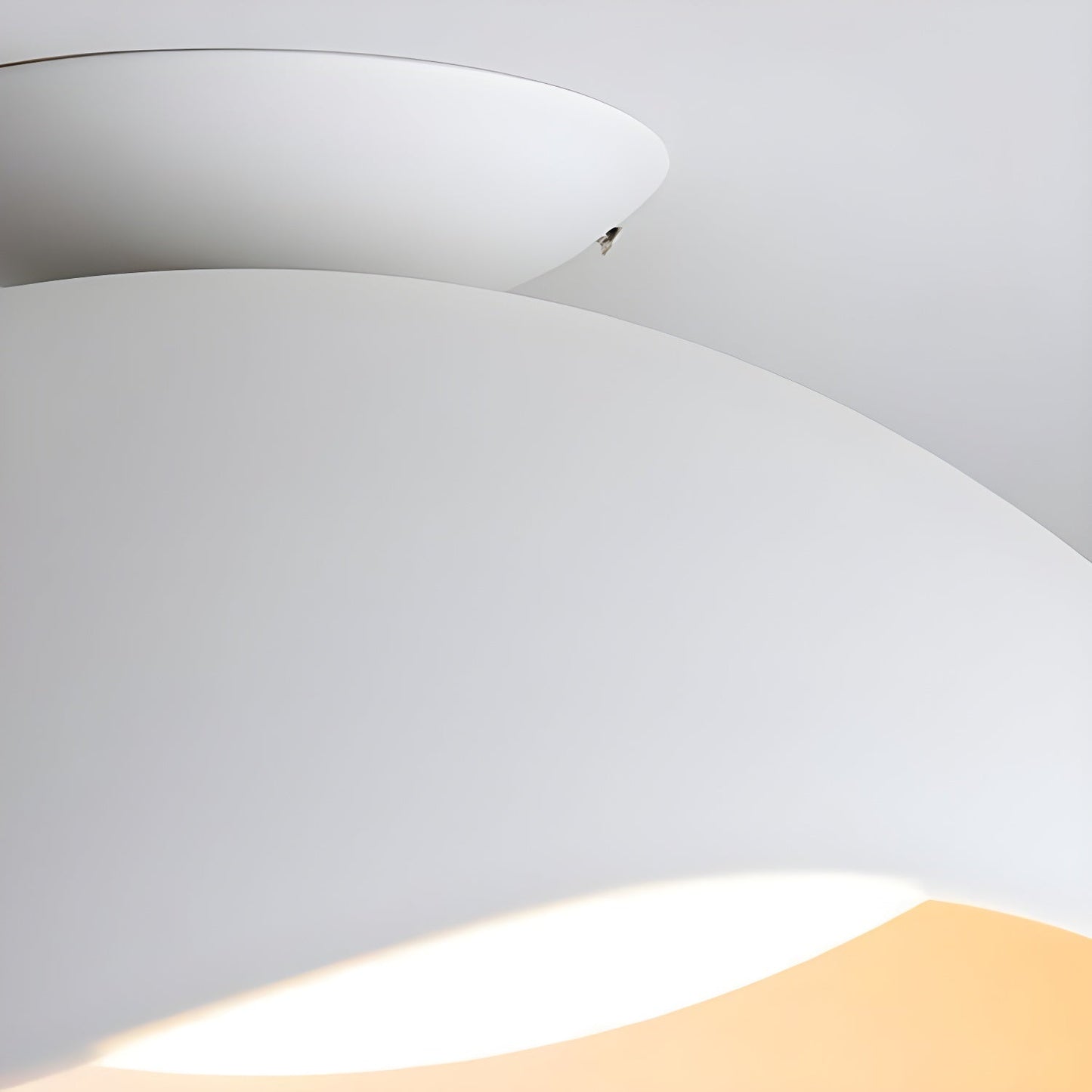 Serene Wave Ceiling Light | Metal & Acrylic | 40cm or 50cm Diameter