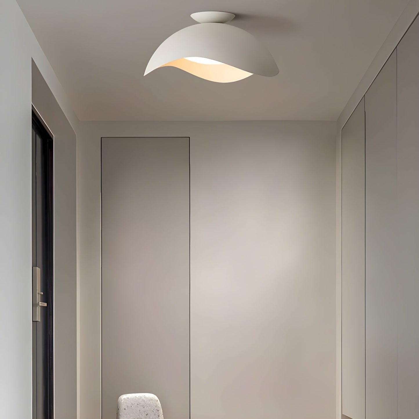 Serene Wave Ceiling Light | Metal & Acrylic | 40cm or 50cm Diameter