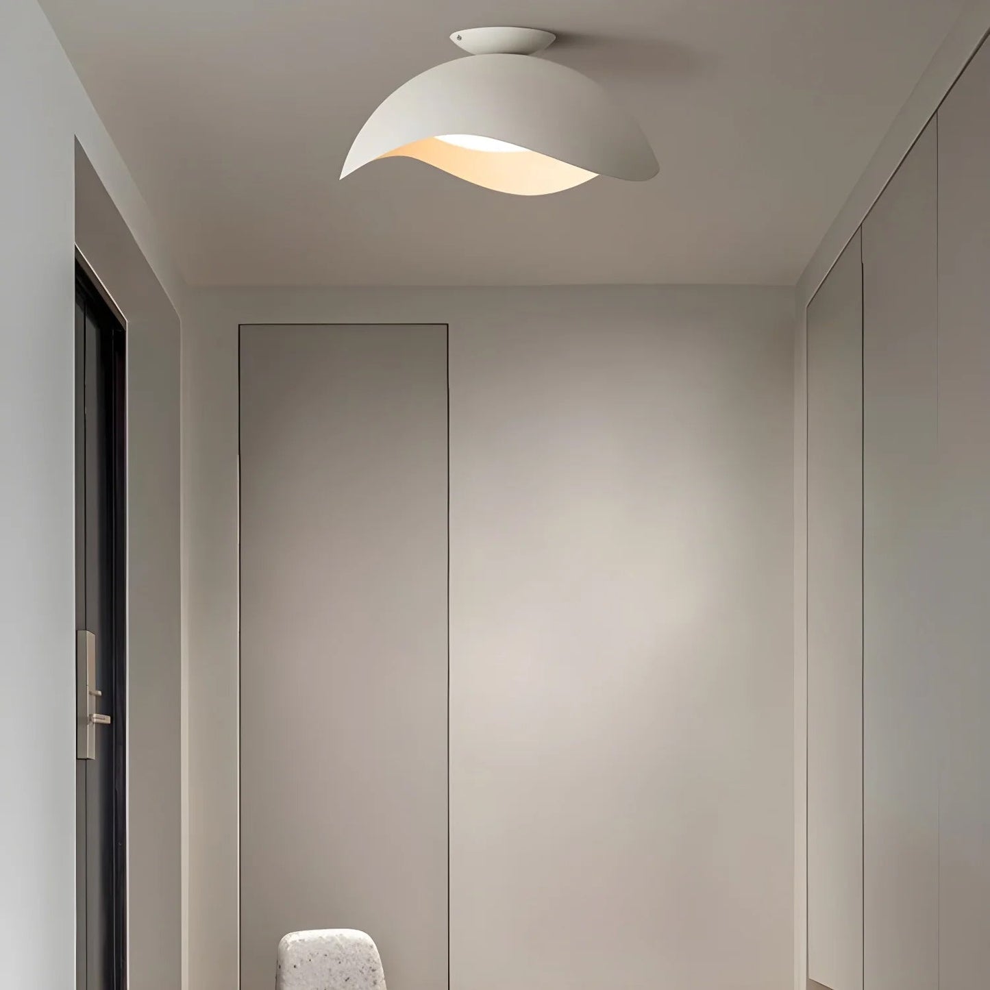 Serene Wave Ceiling Light | Metal & Acrylic | 40cm or 50cm Diameter