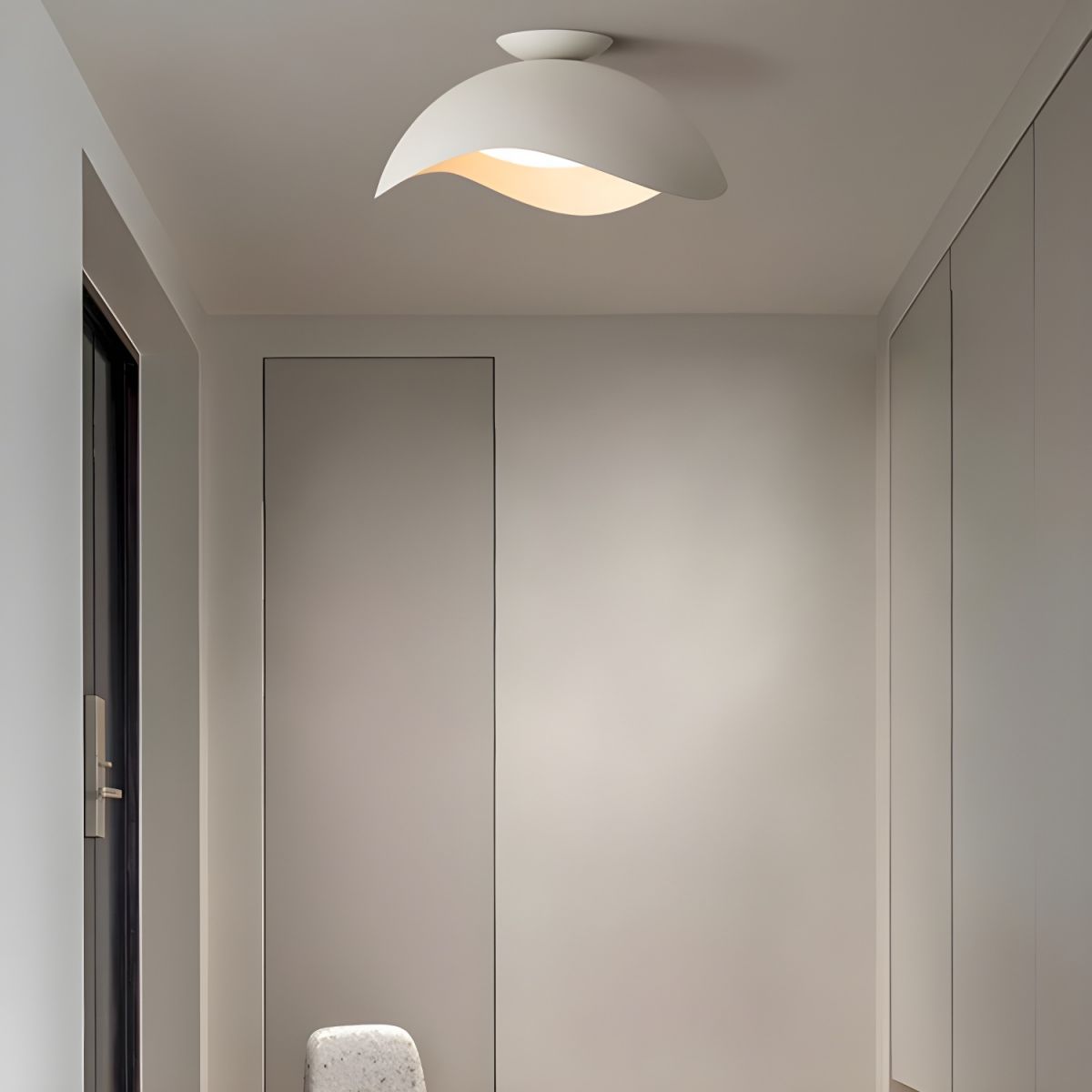 Serene Wave Ceiling Light | Metal & Acrylic | 40cm or 50cm Diameter