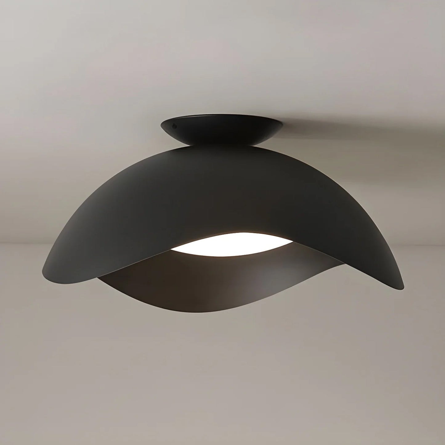 Serene Wave Ceiling Light | Metal & Acrylic | 40cm or 50cm Diameter