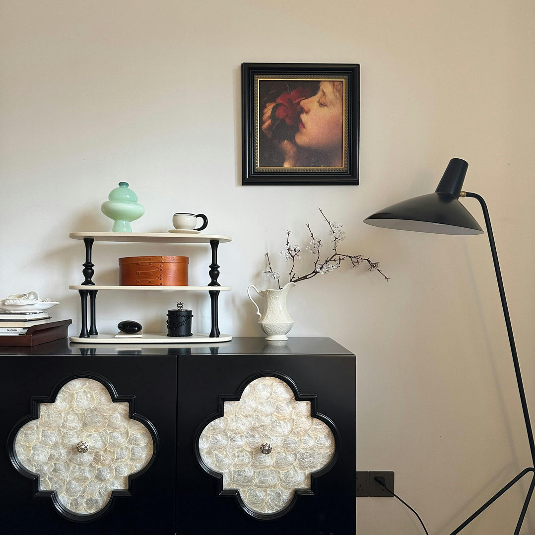 Serge Mouille Floor Lamp | Metal & Aluminum | White or Black