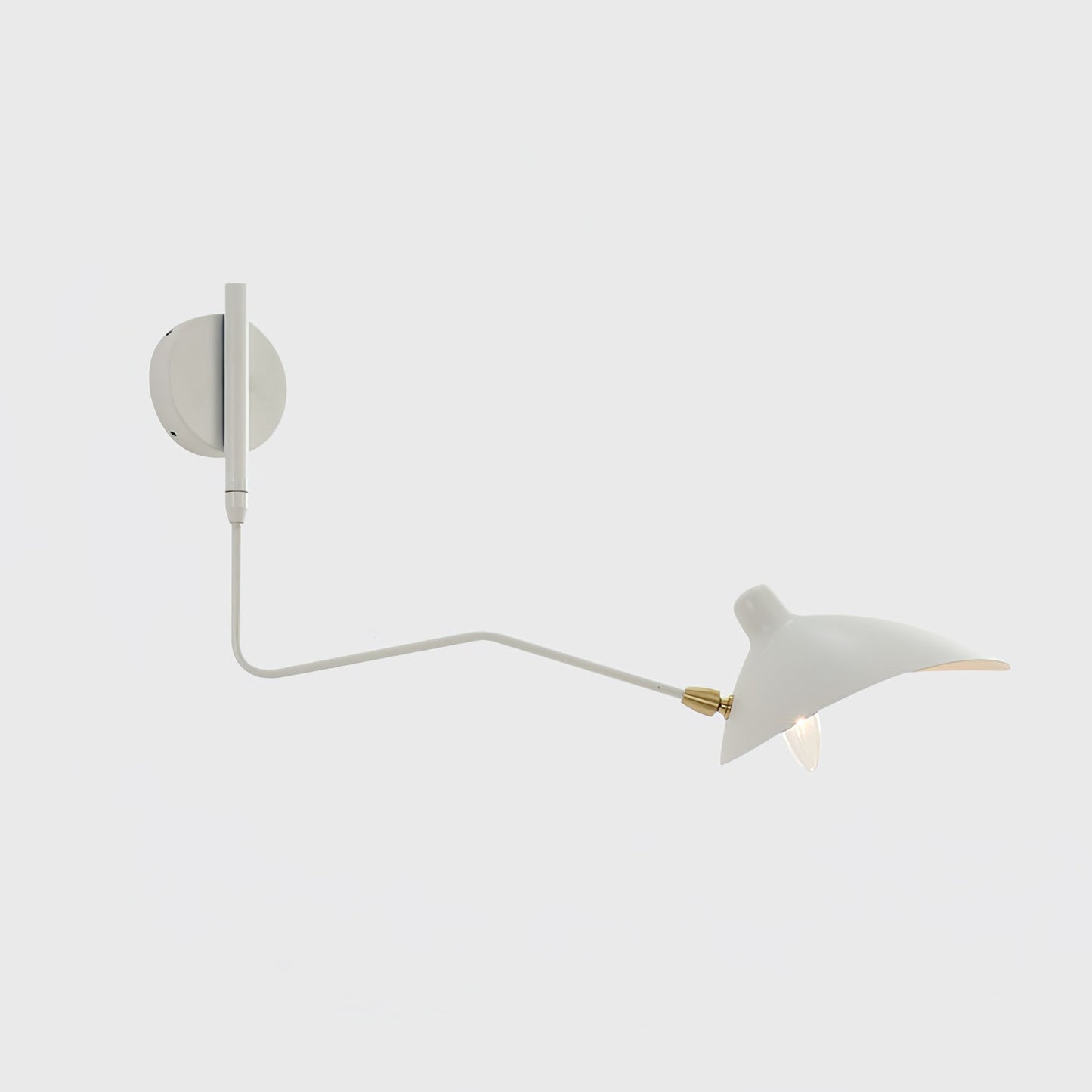 Serge Mouille Wall Sconce | Metal & Aluminum | Black | Set of 2