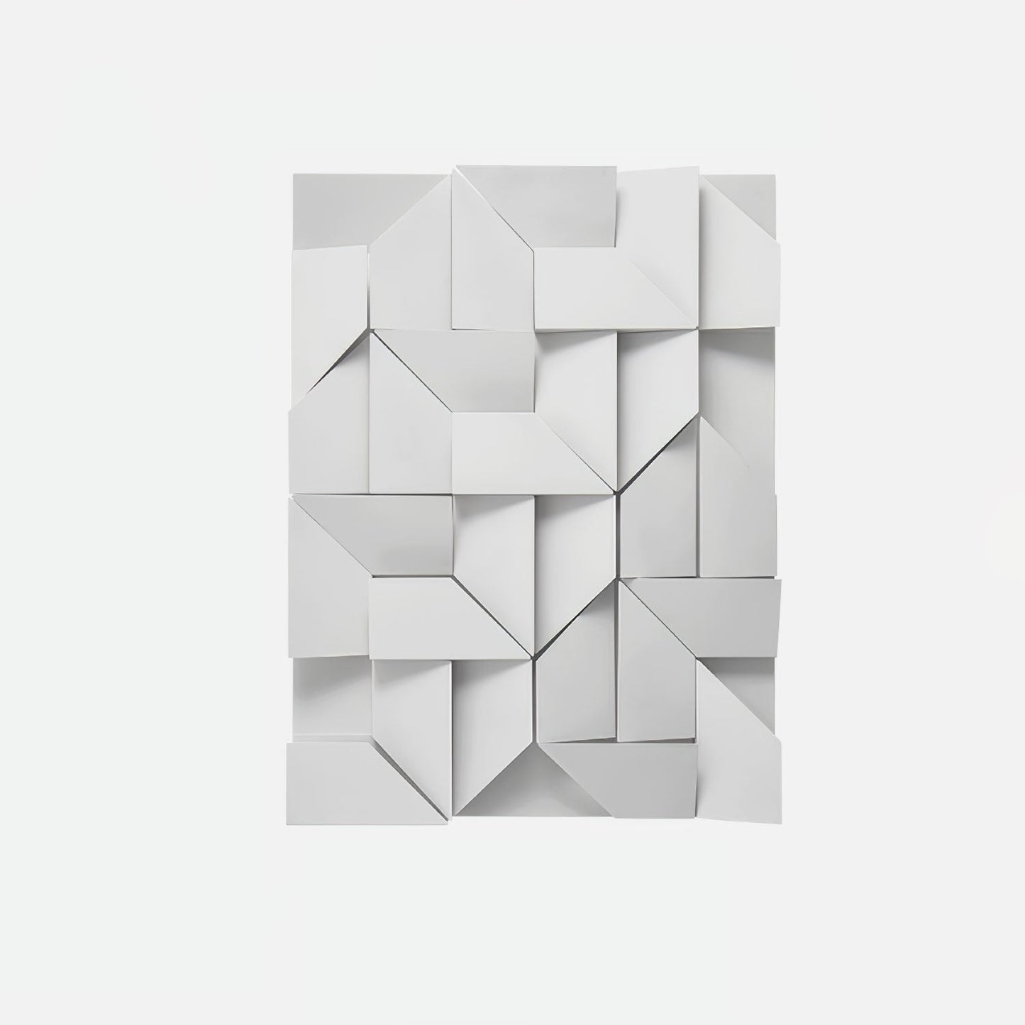 Wall Sconce Set | Rechargeable Laser-Cut Aluminum | Matte White