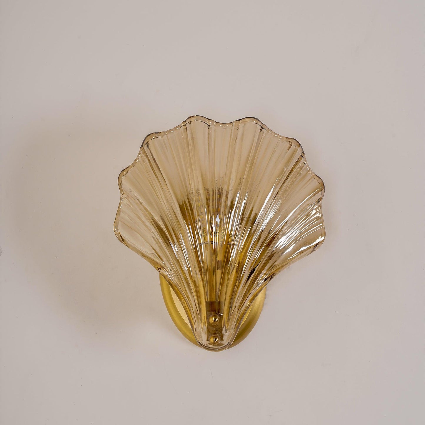 Shell Wall Light | Brass Finish | Set of 2