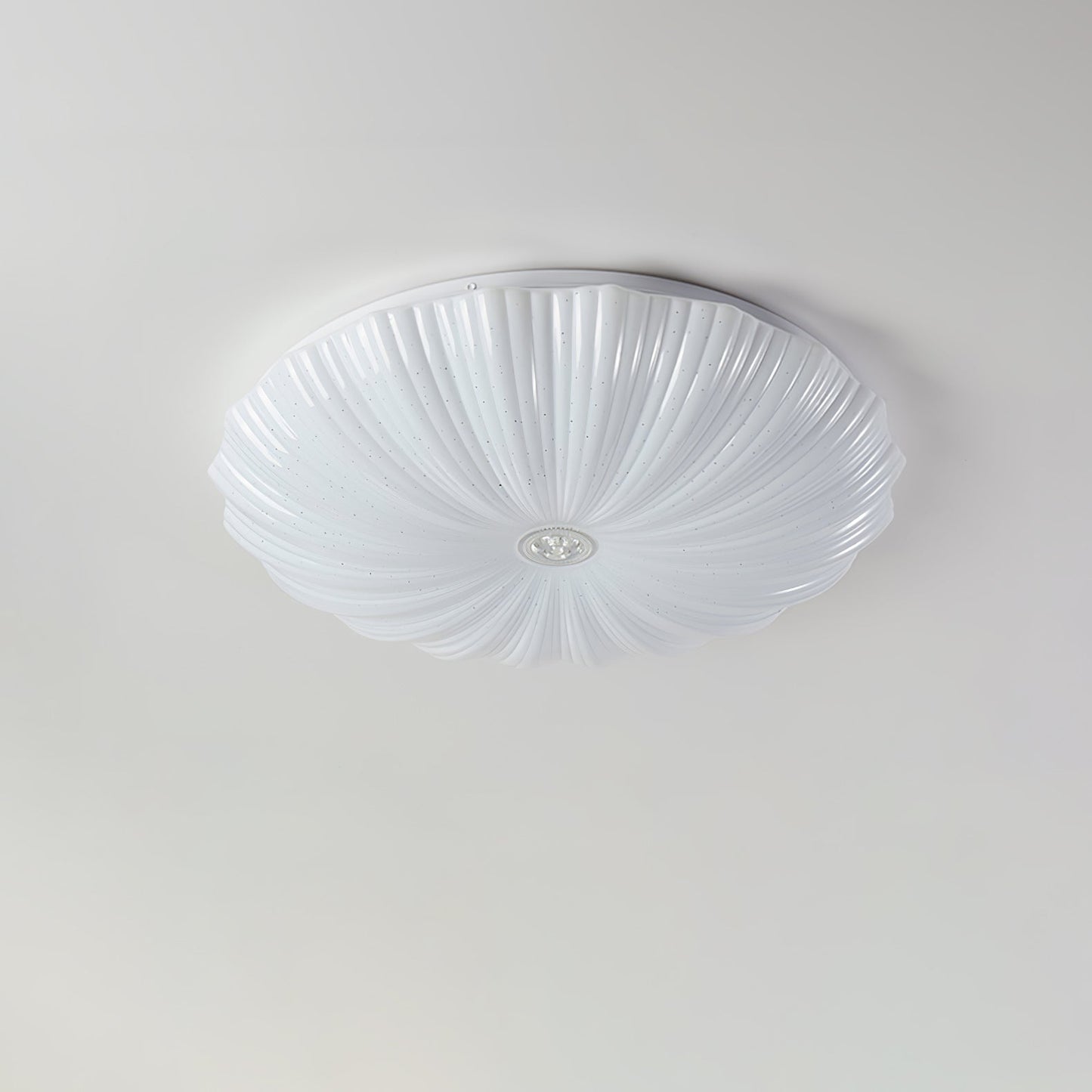Acrylic Shell Ceiling Lamp | Metal & Acrylic | White